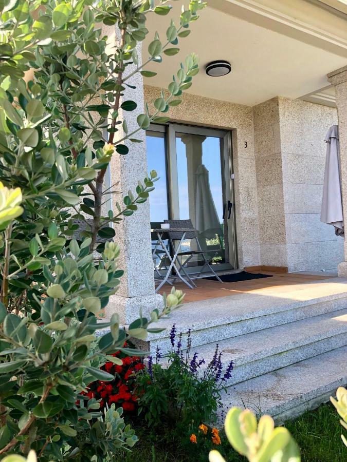 Casa Con Jardin Al Lado De Playa Hio Villa Vilanova  Luaran gambar